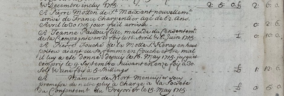 HuguenotSociety's tweet photo. An extract from the accounts of the Société de Poitou du Loudunois indicates what dire straits many Huguenots were in on arrival.

The Huguenot Library holds many original documents and records. To book a place to visit the library, email library@huguenotsociety.org.uk
#academia https://t.co/0MEqsMdm4P