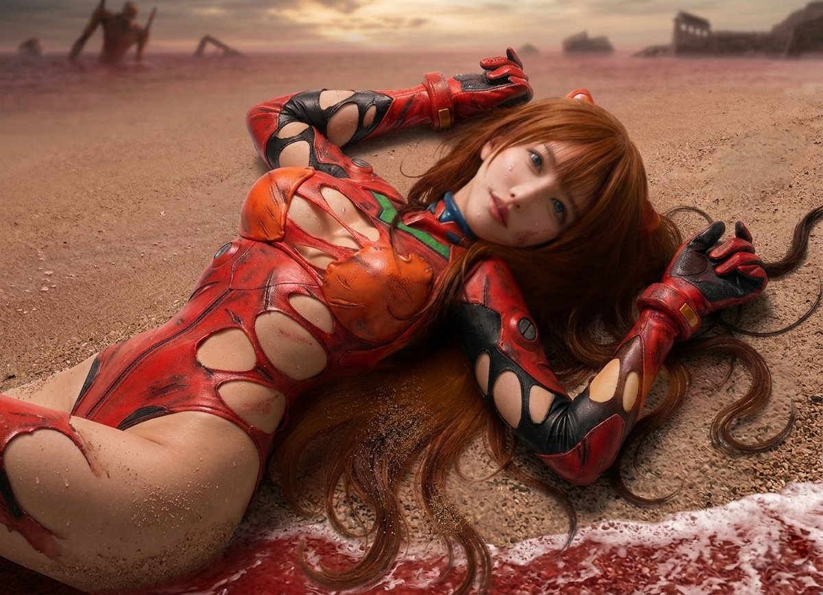 『 先に私が大人になっちゃった… 』

新世紀エヴァンゲリオン／アスカ・ラングレー
#シンエヴァ #EVANGELION #eva