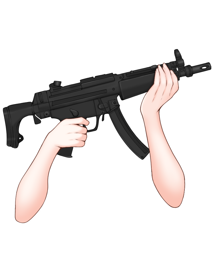 バイオも発売されたのでサブマシンガンを持つ手の素材を作りました！
大きさや角度など調整してお使いください！

⭕️商用利用、トリミング、加工
❌️自作発言
透過pngはリプ欄へ

#Vtuberフリー素材 #Vtuber素材