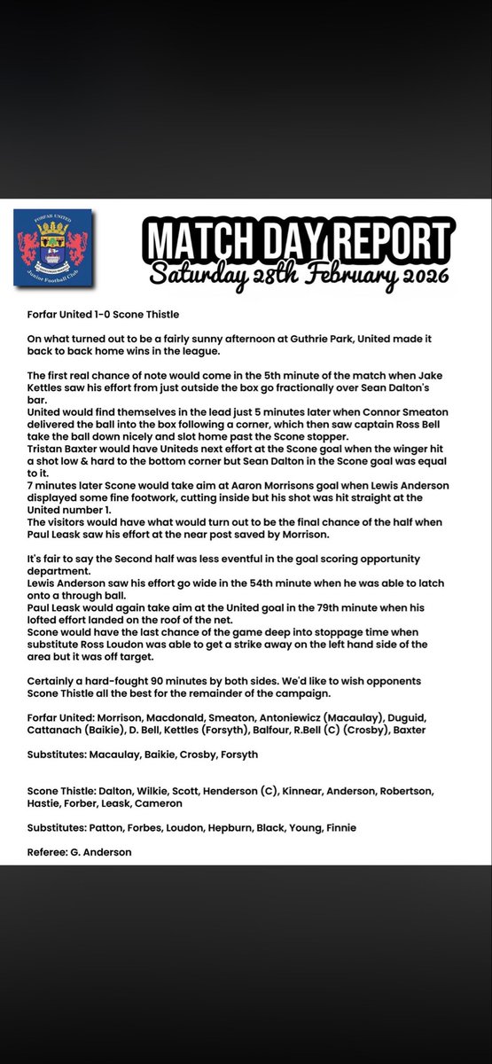 ForfarUnitedJFC tweet media