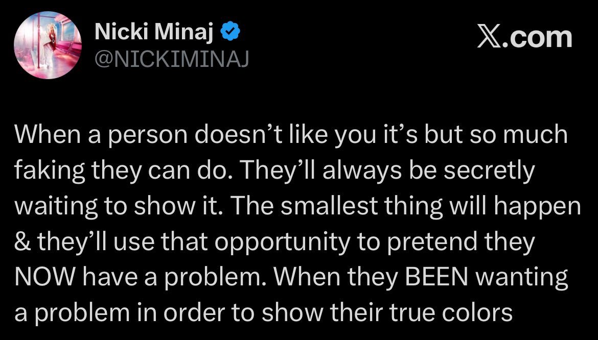 Y'all remember when Nicki said this