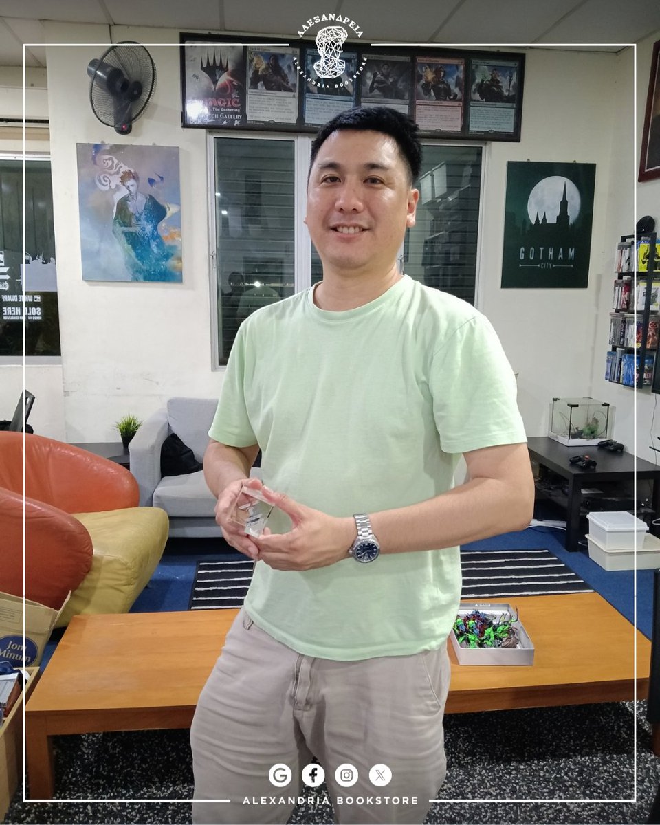 alexabookstore's tweet image. Malaysia 40K Nationals Qualifier at Alexandria.
Dice rolled. Armies clashed.
A champion crowned. 🏆🇲🇾
Next stop: Nationals.

#AlexandriaJB #localbusiness #hobbystore #warhammer40000 #Johorbahru