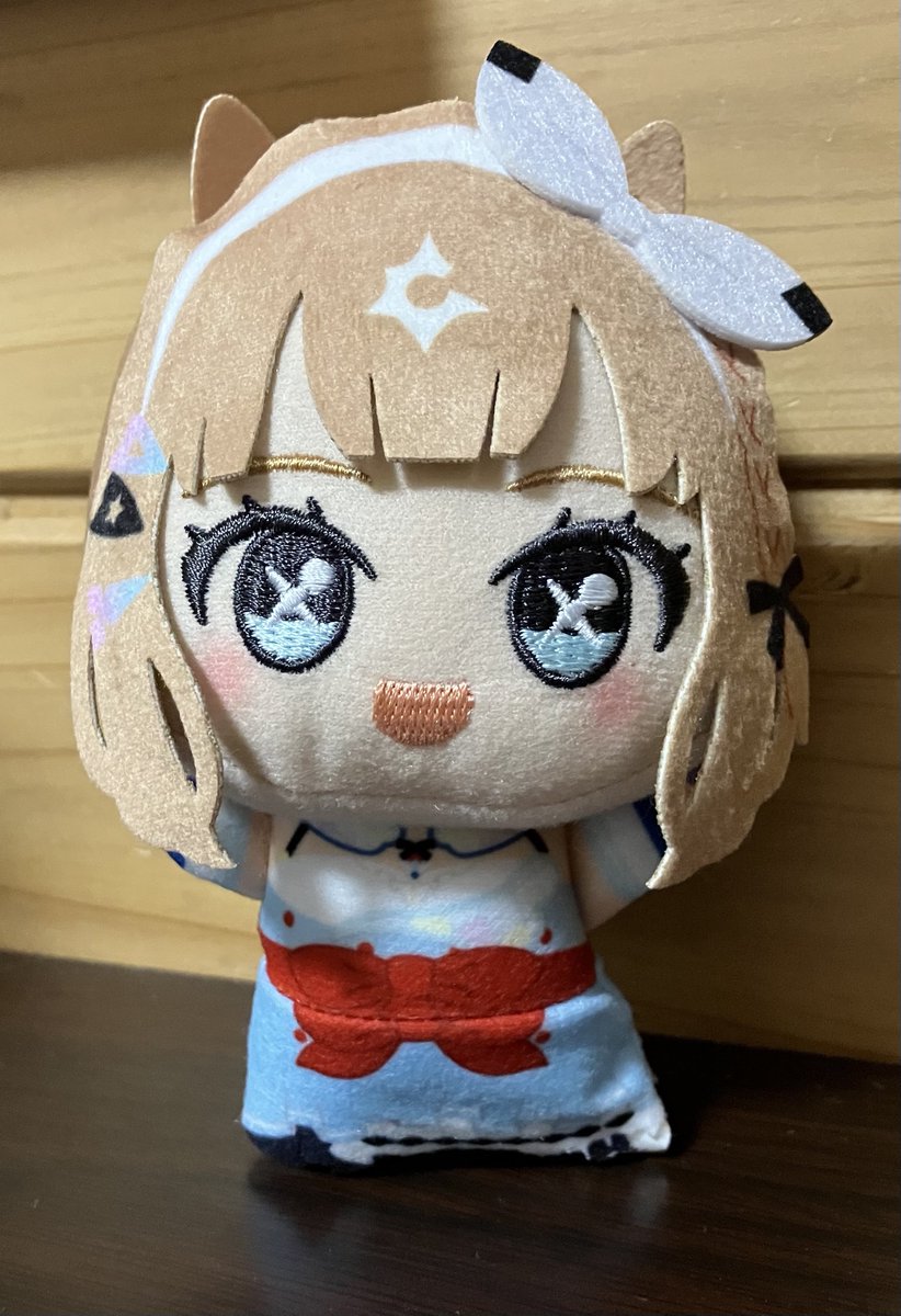 ウマ娘 アーモンドアイのぬいぐるみ手に入れました