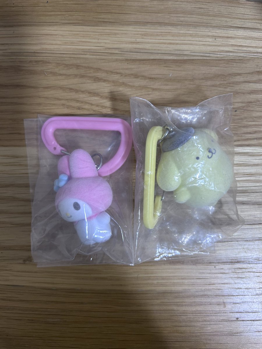 0417risu's tweet photo. サンリオ カラフルカラビナマスコットチャームガチャガチャ 交換
【譲】 マイメロ、ポムポムプリン
【求】キティ＞シナモン
郵送のみ📮
お気軽にお声掛け下さい🙇🏻‍♀️

＃サンリオキャラクターズ
＃カラフルカラビナマスコットチャーム https://t.co/6Uw6NmkwBW