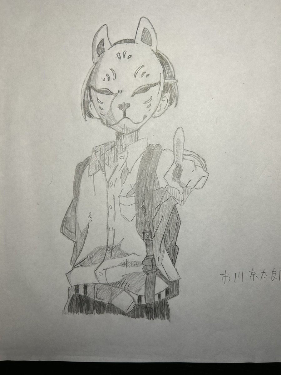 だいたい2年前に描いた絵 #僕の心のヤバいやつ