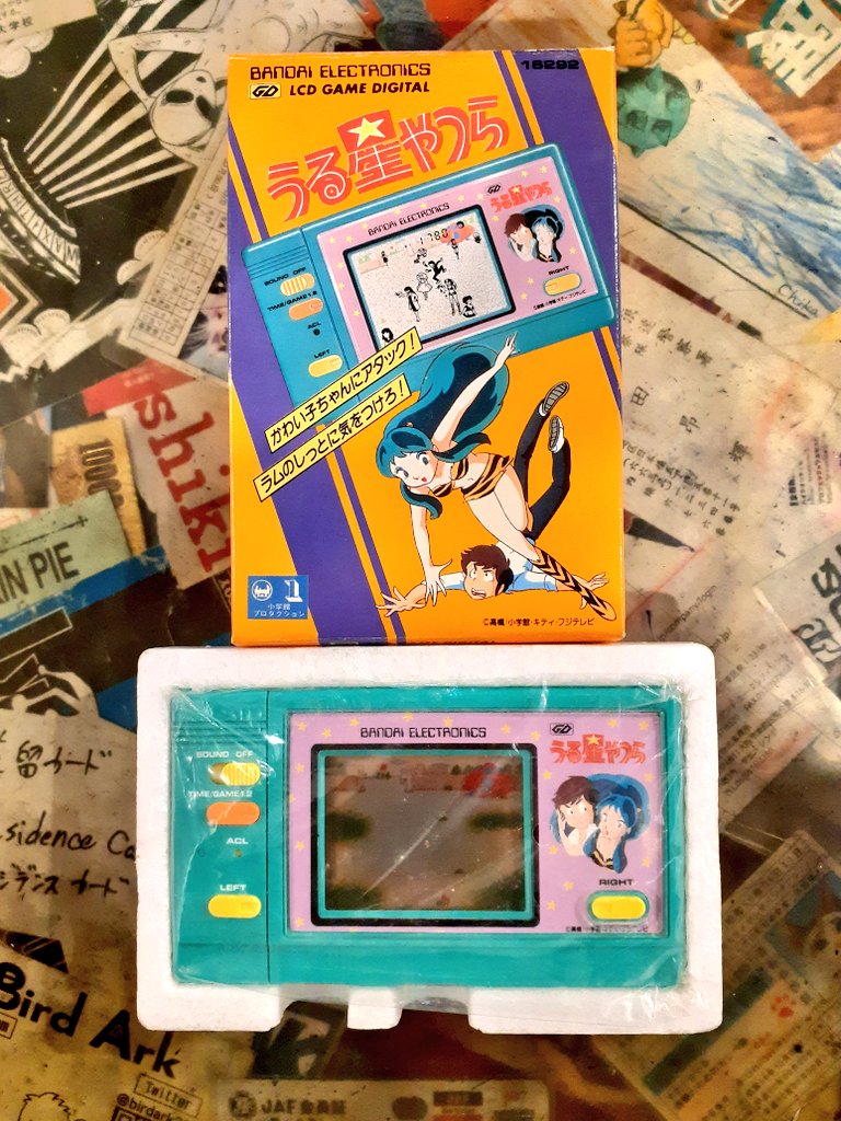 バンダイLCDゲーム うる星やつらをお持ち頂いております