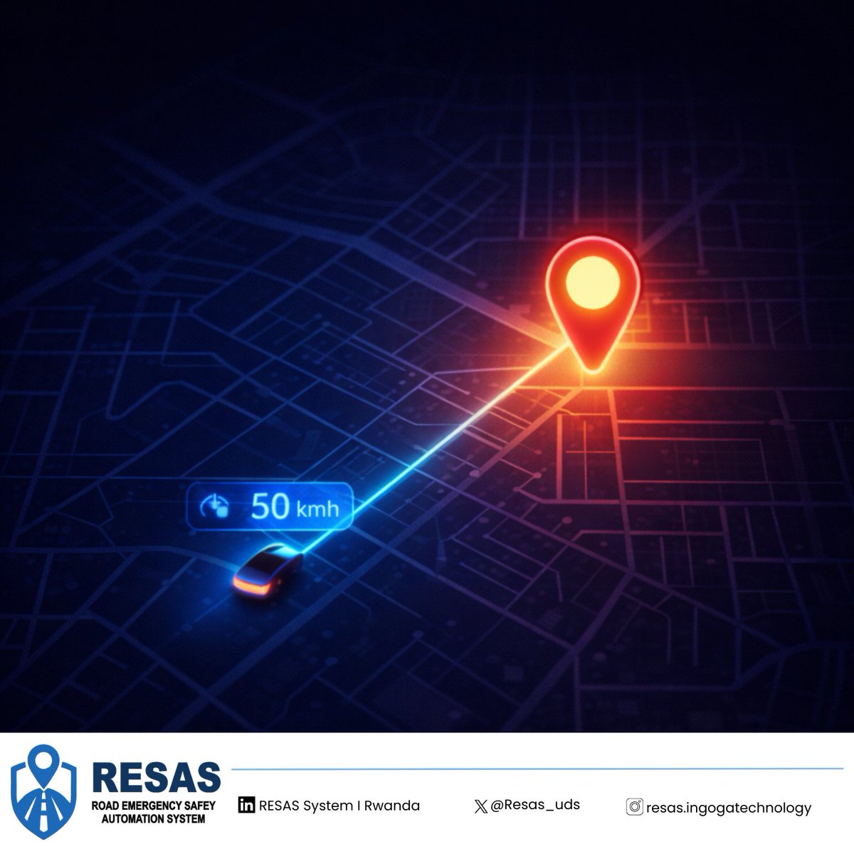 ROAD EMERGENCY SAFETY AUTOMATION SYSTEM I RESAS tweet media
