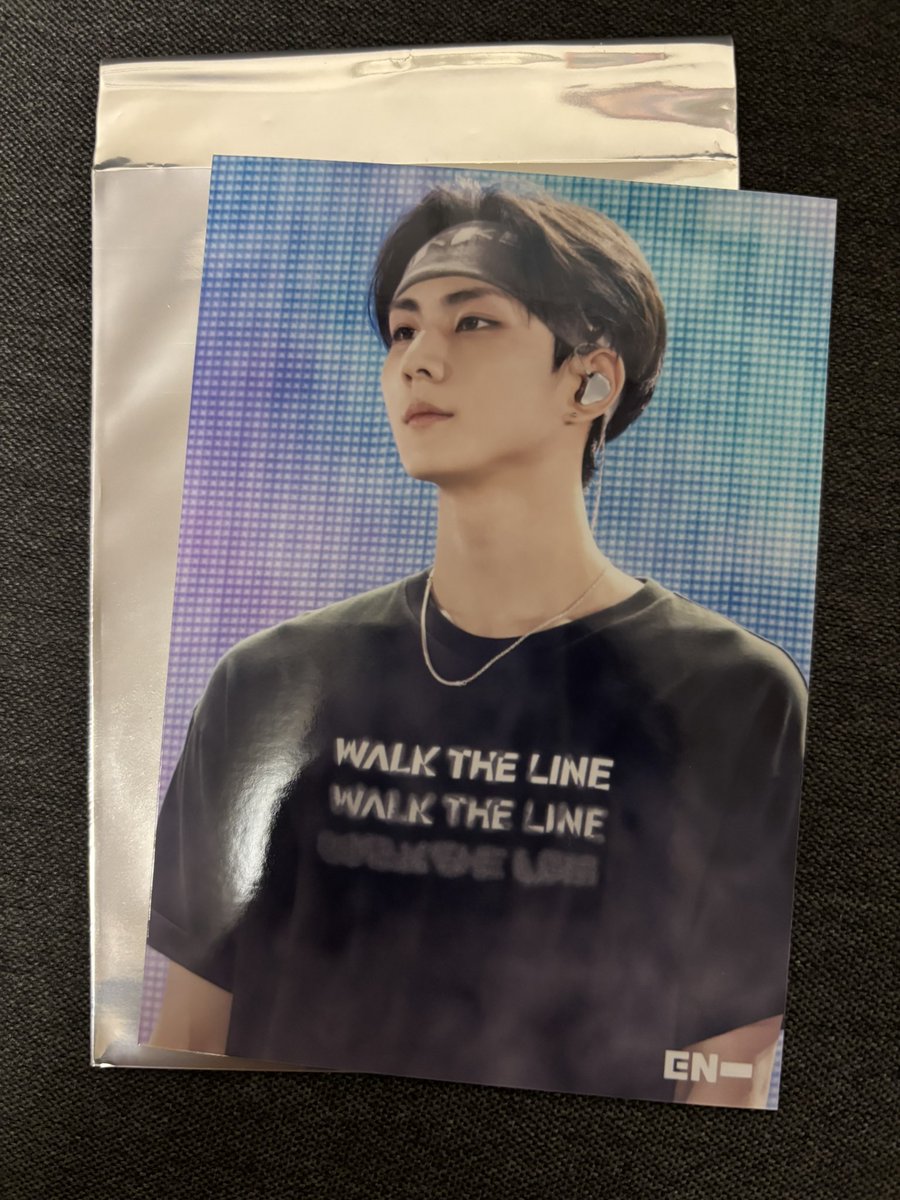 ENHYPEN WALK THE LINE SUMMER EDITION IN CINEMAS PRINTED PHOTO