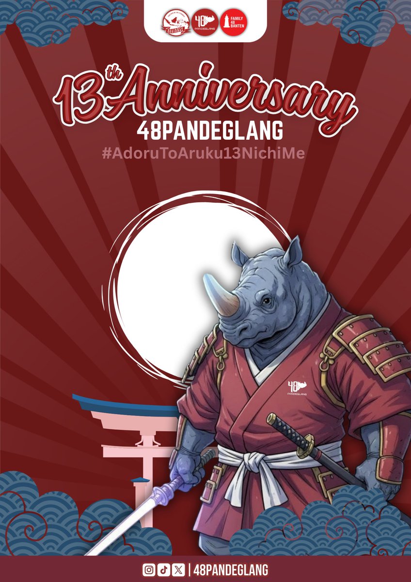 48Pandeglang's tweet photo. Happy 13th Anniversary 48Pandeglang 🥳 https://t.co/wDUpAbU9Zk
