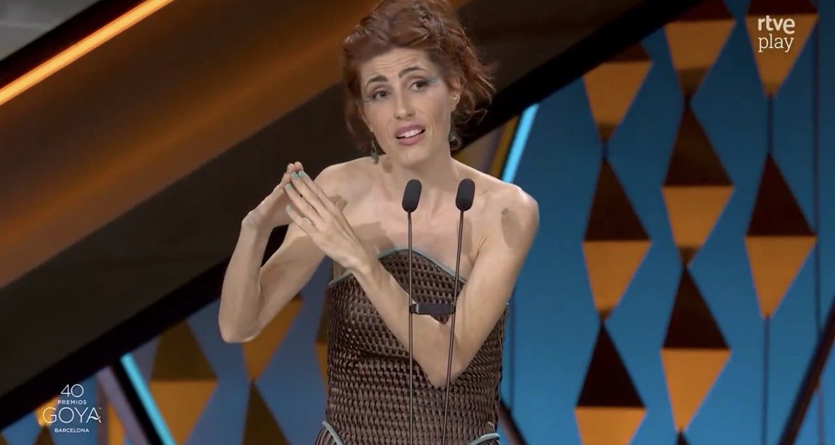 BrunetPau's tweet photo. La Gala de los Premios Goya triunfa y logra excelentes audiencias.

La ceremonia de este año alcanza una cuota de pantalla del 26% hasta los 2,4 millones de espectadores, mejorando 1,6 puntos respecto respecto a 2025. 

Consigue una audiencia acumulada de 5.162.000 espectadores. https://t.co/BwdVoEHFj8
