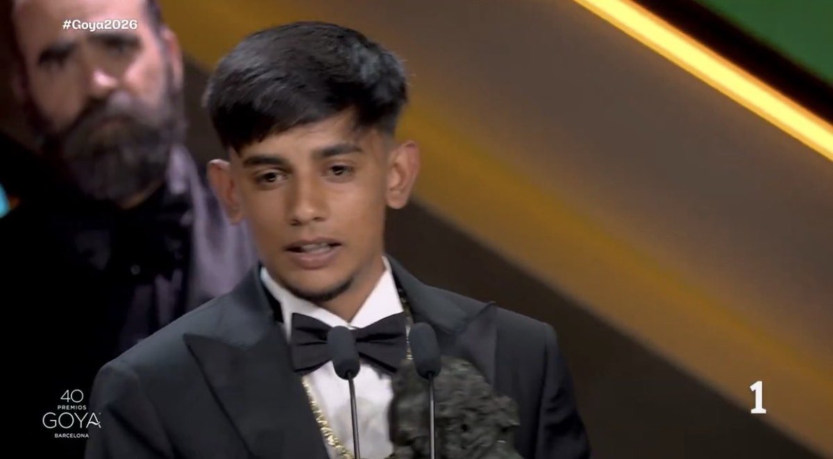 BrunetPau's tweet photo. La Gala de los Premios Goya triunfa y logra excelentes audiencias.

La ceremonia de este año alcanza una cuota de pantalla del 26% hasta los 2,4 millones de espectadores, mejorando 1,6 puntos respecto respecto a 2025. 

Consigue una audiencia acumulada de 5.162.000 espectadores. https://t.co/BwdVoEHFj8