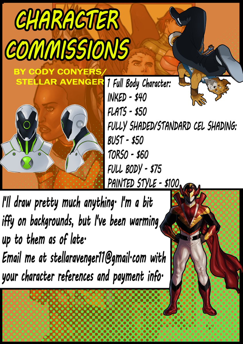 Cody Conyers / COMMISSIONS OPEN tweet media