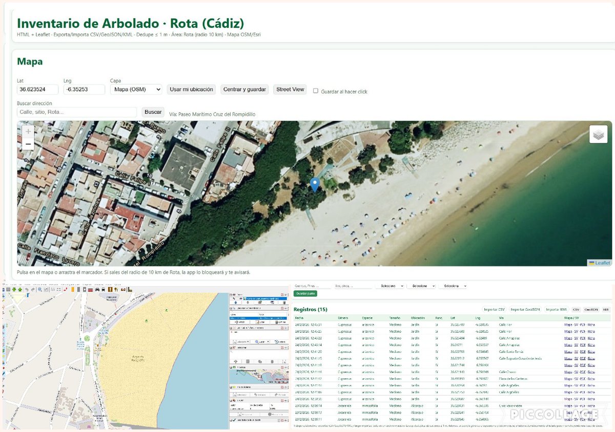 arboles_magicos's tweet photo. Comenzamos el inventario del arbolado urbano de Rota.
Gracias al Ayuntamiento de Rota por confiar en Los Árboles Mágicos y en nuestro sistema LAM Inventree®.
Conocer cada árbol es el primer paso para protegerlo.
#LosÁrbolesMágicos #Inventree #Rota #ArboladoUrbano https://t.co/9g46xS7ZOv