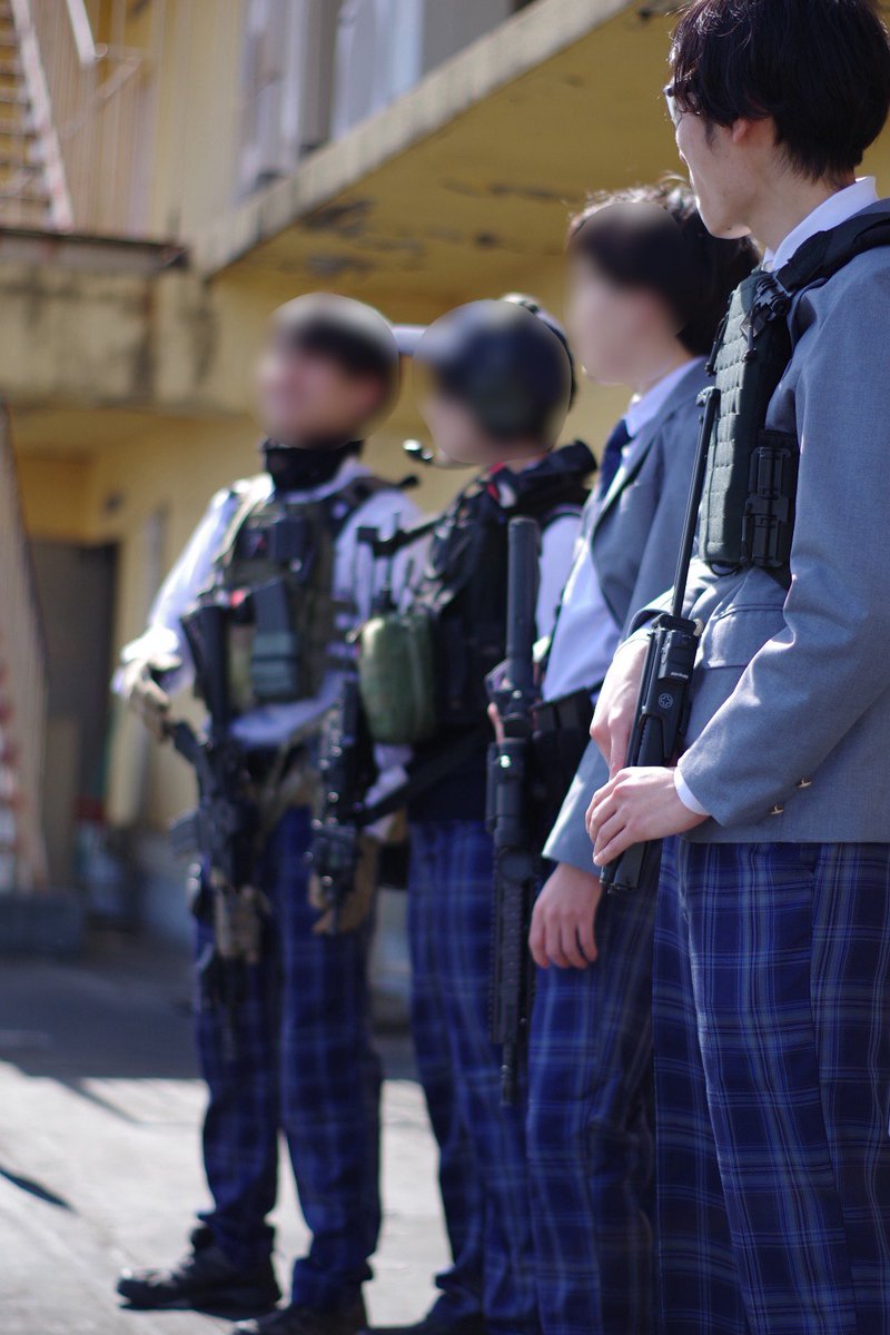 本日第二回撮影会参加させて頂きました
楽しく写真が撮れ動く事が出来ました
お疲れ様でした
photo ＠mdky1 さん
 #男子校武装委員会