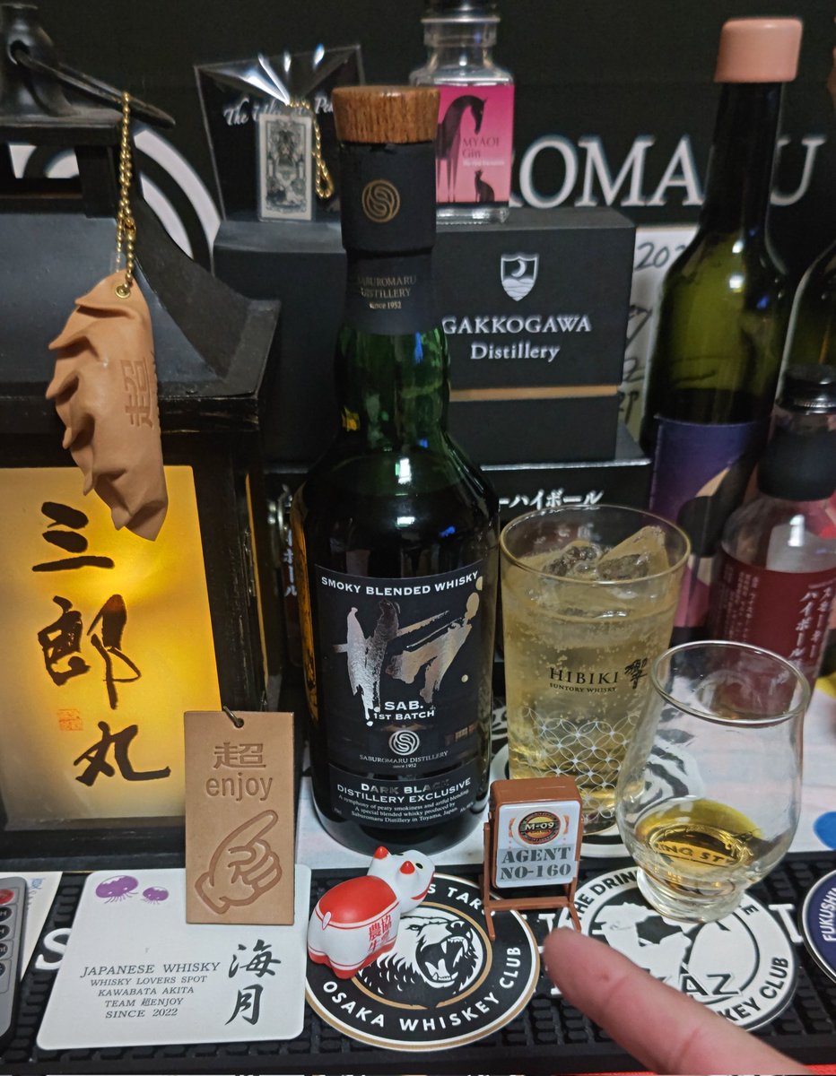 では、三郎丸SUB ダークブラック🖤 先ずはれっき〜さん