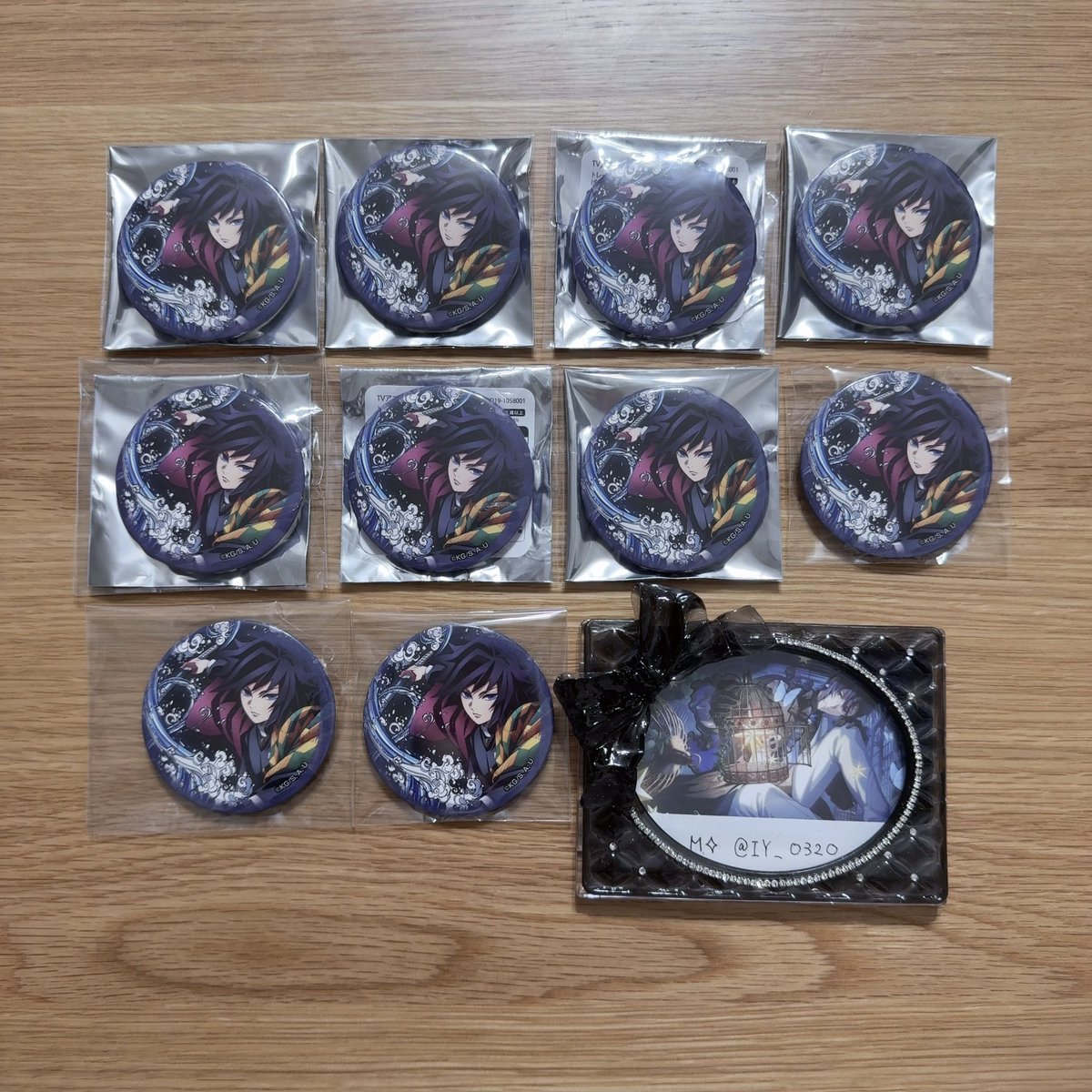 ꒰譲渡꒱鬼滅の刃 全集中展 トレーディング缶バッジ 譲┊︎冨岡義勇 10