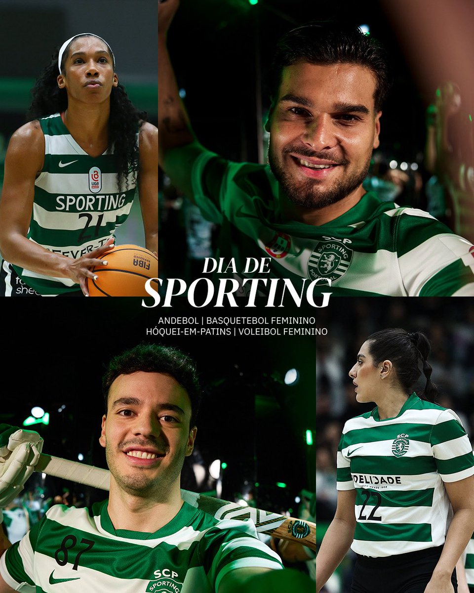 SCPModalidades's tweet image. As #ModalidadesSCP que encerram a semana 🔛⚔️

🤾 #AndebolSCP ⏰ 15h00 📺 Sporting TV
🏀 #BasquetebolFemSCP ⏰15h30 💻 FPB TV
🏐 #VoleibolFemSCP ⏰ 16h00 💻 FPV TV
🏑 #HóqueiSCP ⏰19h00 📺 DAZN 3

🎫 Bilhetes | bit.ly/3Zp7Vwl