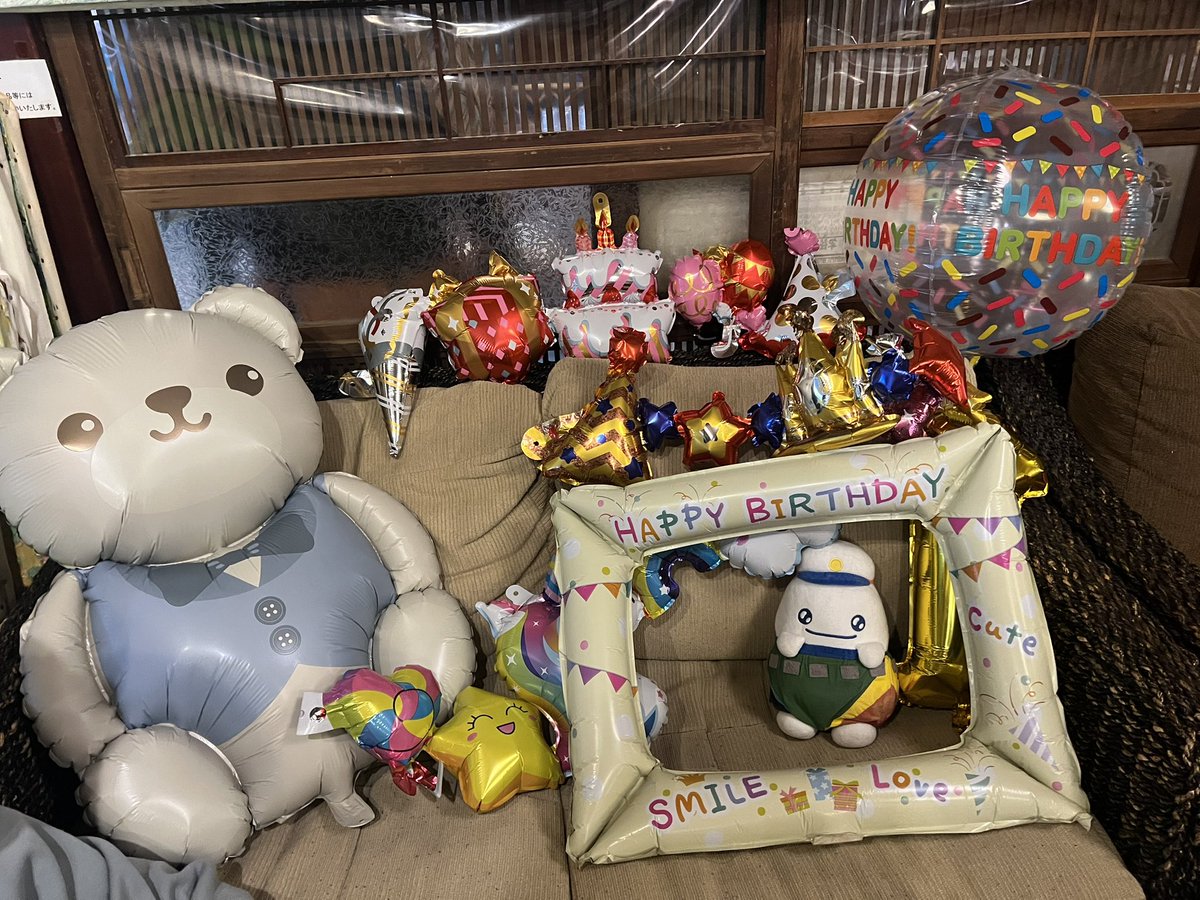 ちょっと早いおめでとうした㊗️