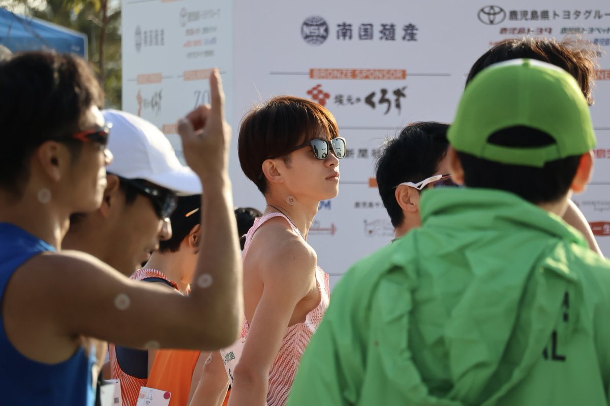 vuxxuv_m's tweet photo. 向陽くんの地元！鹿児島マラソン📣♡
気づいてくれて嬉しかった♪ 別府よりも進化して、序盤から勇敢に攻めて走る姿が見れました！気候が暑くて心配だったけど、無事完走できて本当に良かっ���です😭💖 今日は区切りでもあり、新しいスタート！また鹿児島でも元気に走り続けてください⊂(  ᴖ ̫ᴖ)⊃♡ https://t.co/tTlTXTK8ag