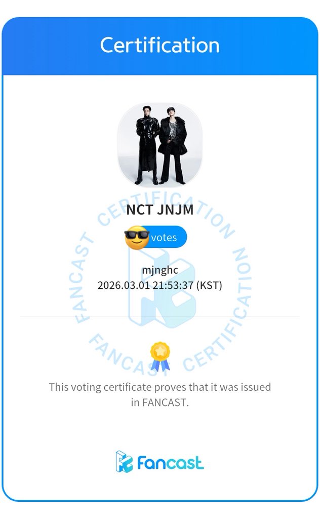 อยากให้ทุกคนโฟกัส Fancast ของถ้วยมิวสิคแบ้งเยอะ ๆ นะคะ 🥹
แกปเท่านี้ไม่พอเลยค่ะ

เรามีโอกาสได้ถ้วย ถ้าบอดแคสดี + โหวตชนะด้วยแกปที่ห่างมาก ๆๆ นะคะ ไม่งั้นคะแนนสู้ไม่ได้ค่ะ โหวตได้ที่ 1 อย่างเดียวไม่พอน้า 🥺

 #โหวตเพื่อเจโน่แจมิน