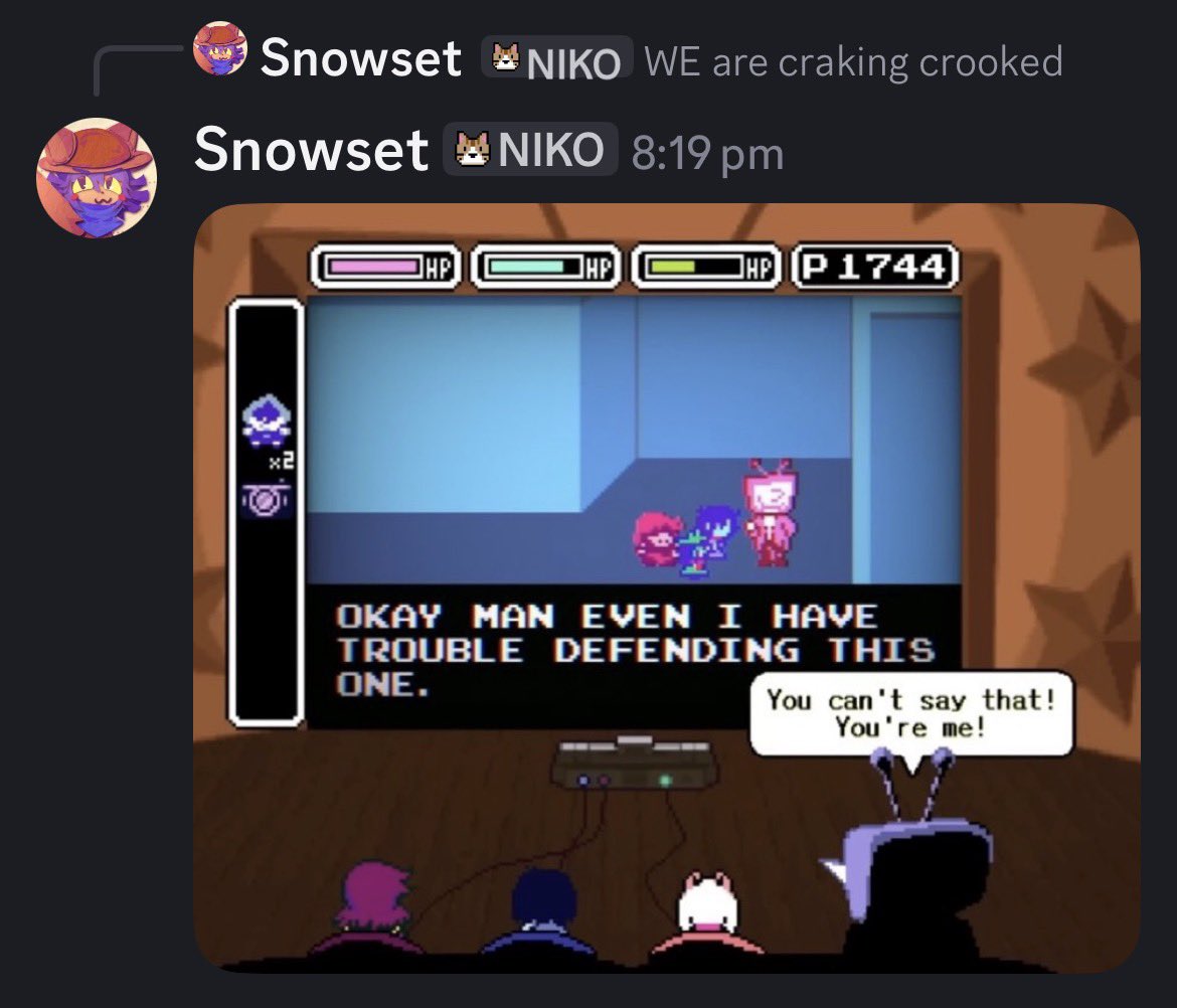 uh… discord shenanigans or smth I don’t know-