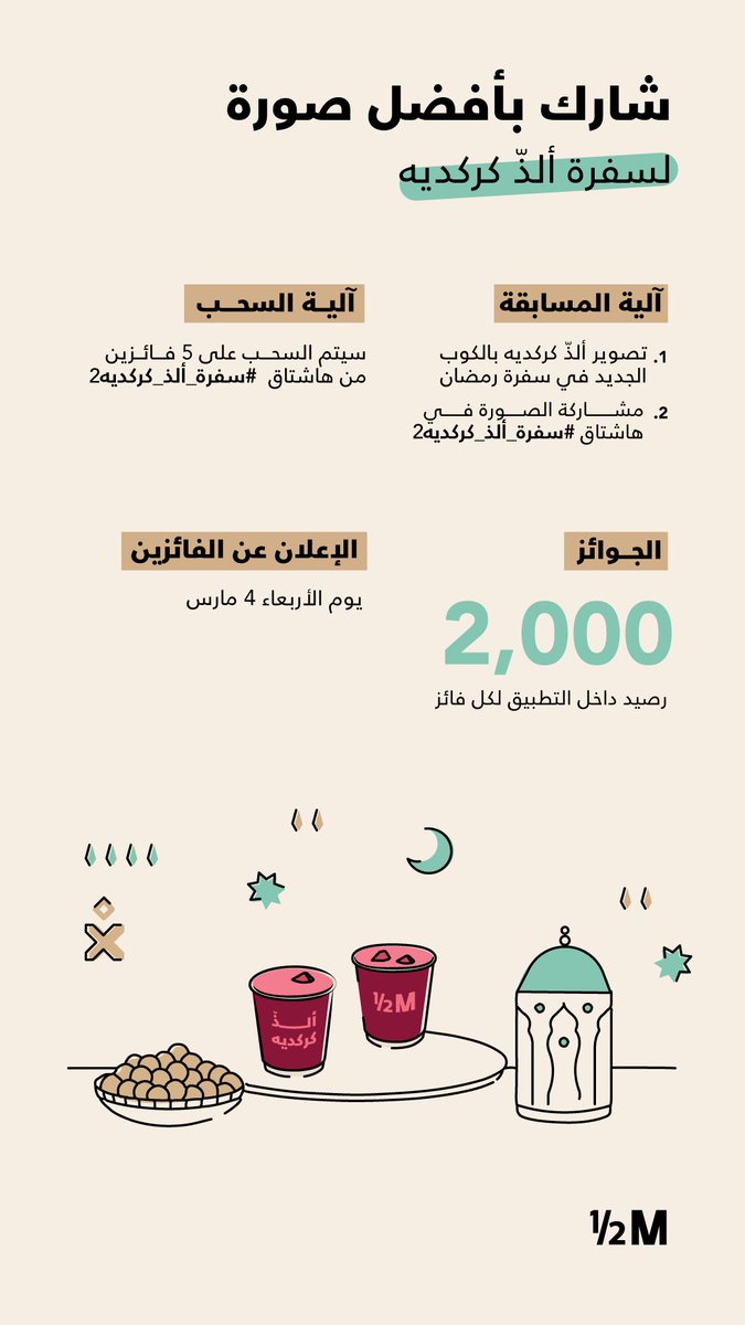 Half Million | هاف مليون tweet media