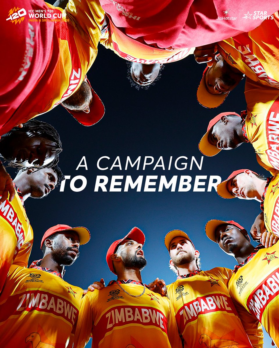 A campaign full of spirit, fight, and plenty of positives for Zimbabwe! 👏🇿🇼

Onwards and upwards ❤️

#T20WorldCup