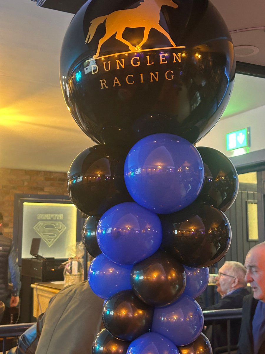 DunglenRacing's tweet photo. A huge thank you to everyone who joined us for our Cheltenham Preview Night — what a fantastic evening!

A special thanks to @GriffinEoin and @RickyDoyle94 we really appreciate all the support and hope you enjoyed it as much as we did. Roll on Cheltenham! 🔵⚫️🍀 https://t.co/5NVqkSLzJ5