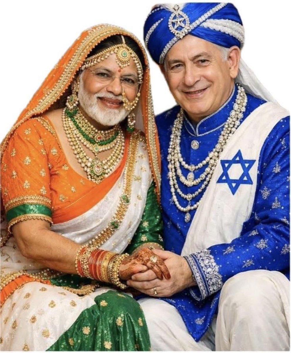 ali_naka's tweet photo. “India is the Motherland 

Israel is the Fatherland” 

Modi https://t.co/wYETUtdA8N