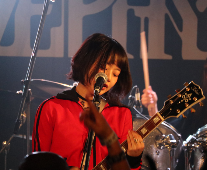 On stage media image