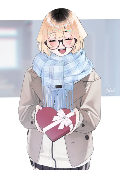「えへへ、チョコ作ってきたよ」