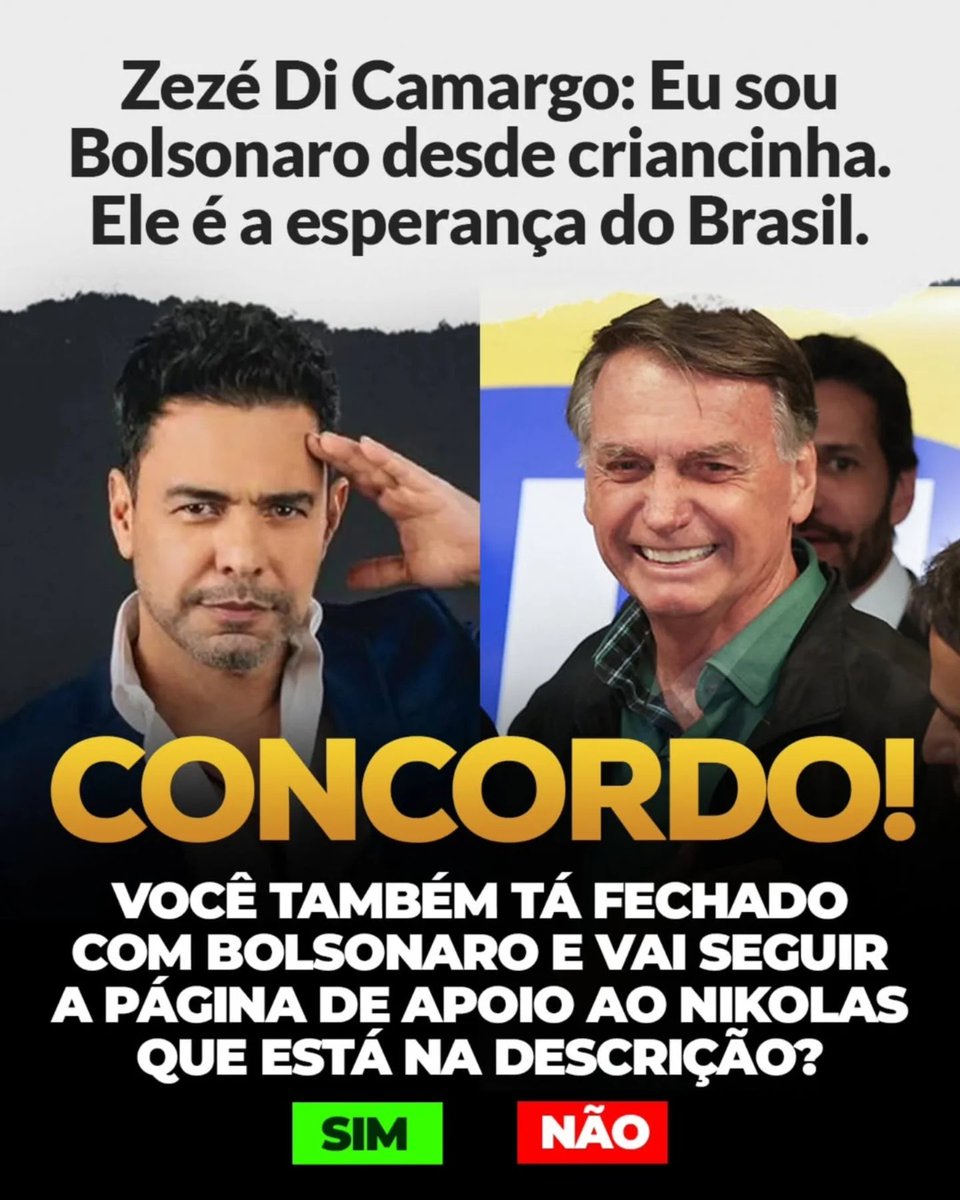Miguel Diniz - Pátria amada Brasil tweet media