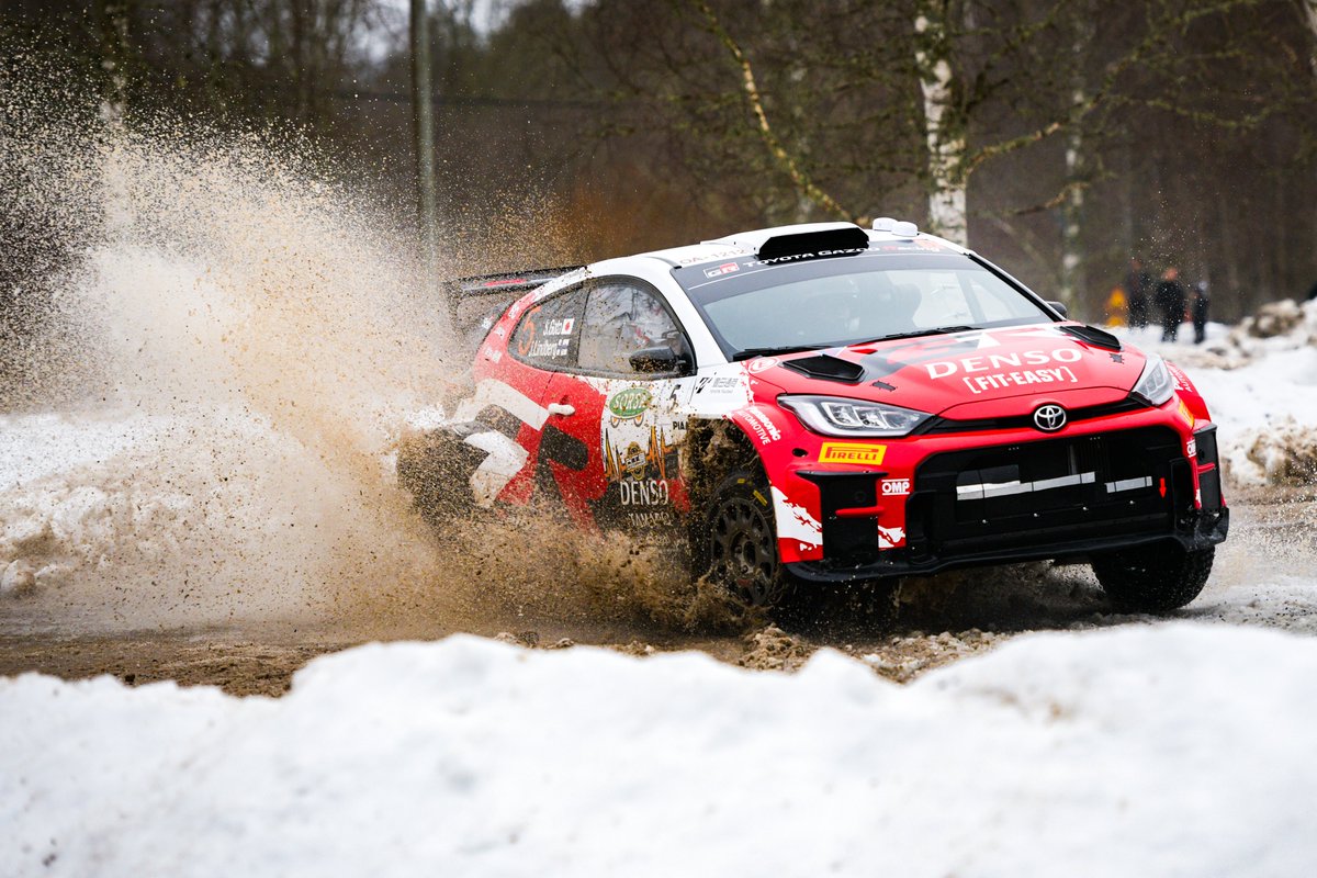TGR_WRC_NextGen's tweet image. Our Gen3 drivers @takumi_matsu99 and @shotaro_510 finish P5 and P7 in SM1 in tricky conditions in @RalliSM Riihimäki, continuing to learn and progress with every event in the #GRYarisRally2 💪

#ToyotaGAZOORacing #ChallengeProgram