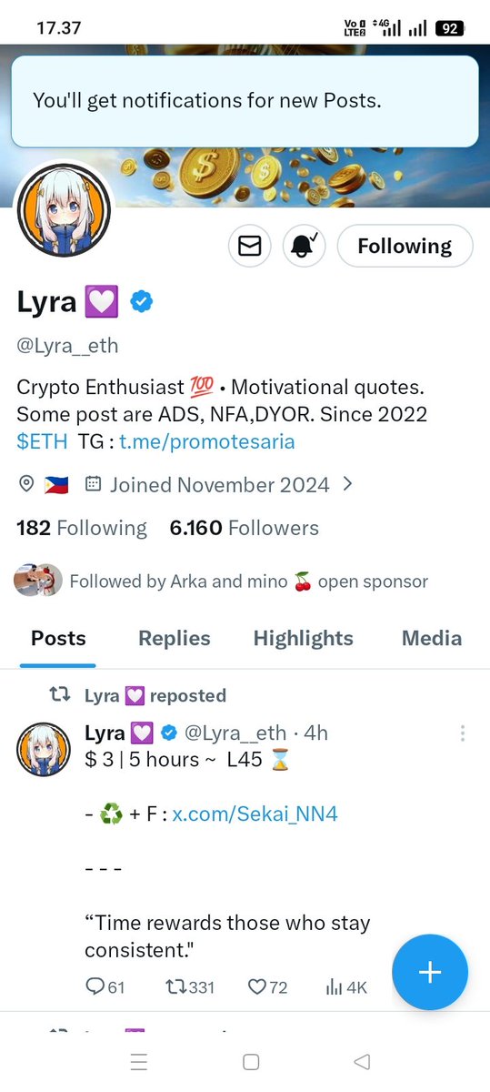 a tweet media