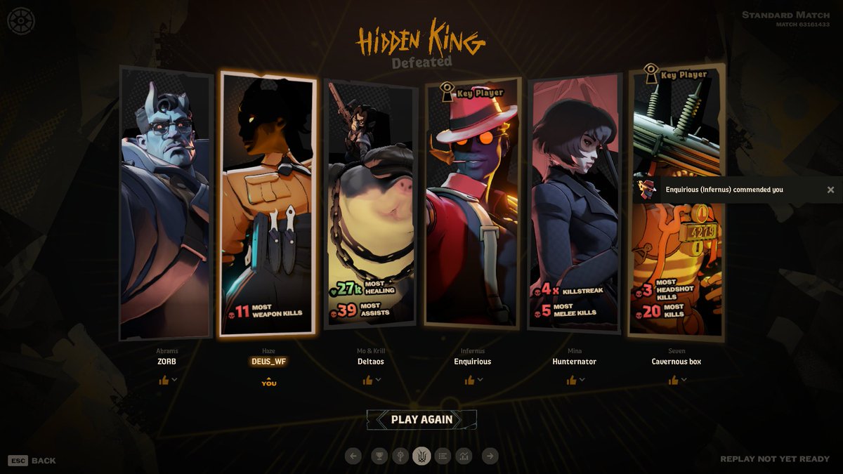 DEUS_WF's tweet image. I started playing #Deadlock and I have to say, I didn't expect a over the shoulder shooter, in the style of a MOBA, I'm really enjoying Haze &amp;amp; Pocket so far! #Deadlock #Haze #Pocket