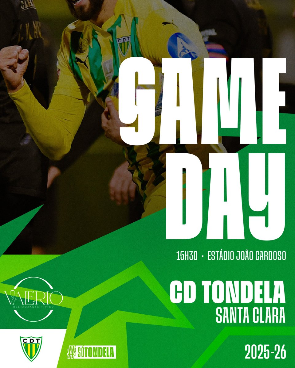 CDTondela1933's tweet photo. 🅳🅸🅰️ 🅳🅴 🅹🅾️🅶🅾️
📍Tondela
🏆 #LigaPortugalBetClic
🆚️ Santa Clara
📺 Sport TV
📻 Rádio Antena Livre / Rádio Desporto nas Beiras
#SóTondela #CDTCDSC #LigaPortugalBetClic https://t.co/dARLUOK9rK