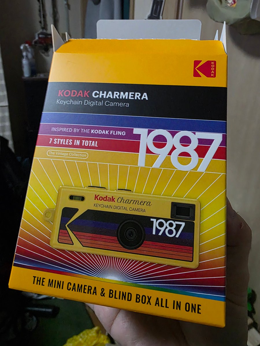 Kodak Charmera 1987 トイカメラ　星野源　TYPE04 星野源と松重豊のおともだち の石川篇でおそらく出てくるであろうトイ