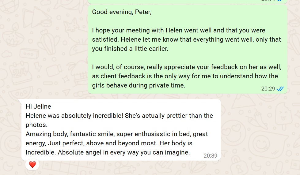 ItcFor's tweet photo. So excited to share this feedback on our Helene! https://t.co/Vy1Ai6wwwa https://t.co/NIuv69ATu1