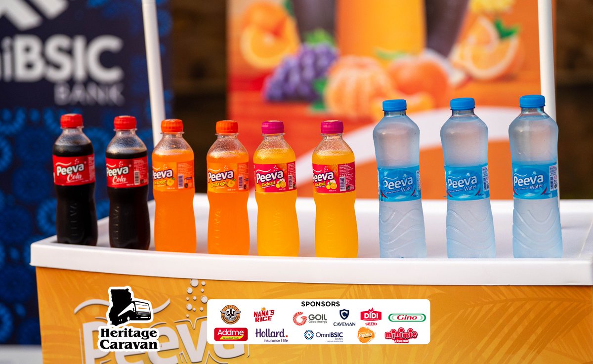 Channel1TVGHA's tweet photo. Our wonderful sponsors stole the show with their stands, products with lots of colour and beauty.
@Hollard, @GOIL_Official, @cavemanwatches, @OmniBSICGh, @PeevaBeverages, @NanasRiceGH, @ghanatourismGTA, Add Me groundnut paste, Minimie Atsomo, Didi Shito, Gino Tomato Paste https://t.co/RrMJW87qVa