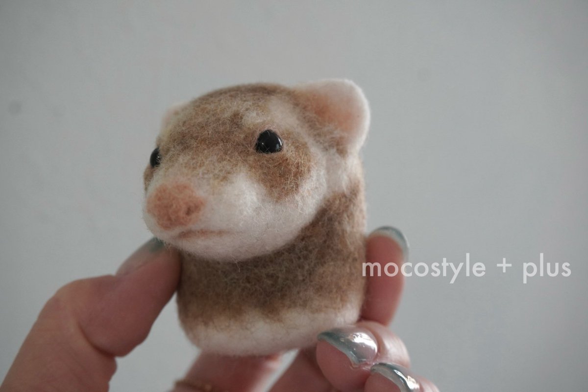 カトユリ mocostyle + plus (羊毛フェルト) tweet media