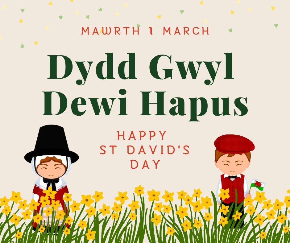 CWMTWRCHRFC's tweet photo. Dydd Gŵyl Dewi Hapus | Happy St David’s Day 🌼🏴󠁧󠁢󠁷󠁬󠁳󠁿 https://t.co/Loi42X6iDB