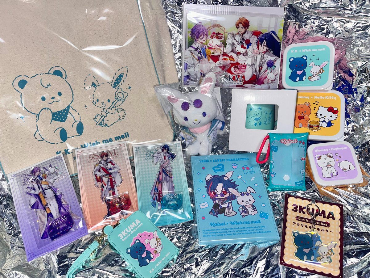 サンリオ 魁星 まとめ skmｻﾝﾘｵｺﾗﾎﾞ届いた‼️ ランダムあまり数積めなくてコンプできんだが1番