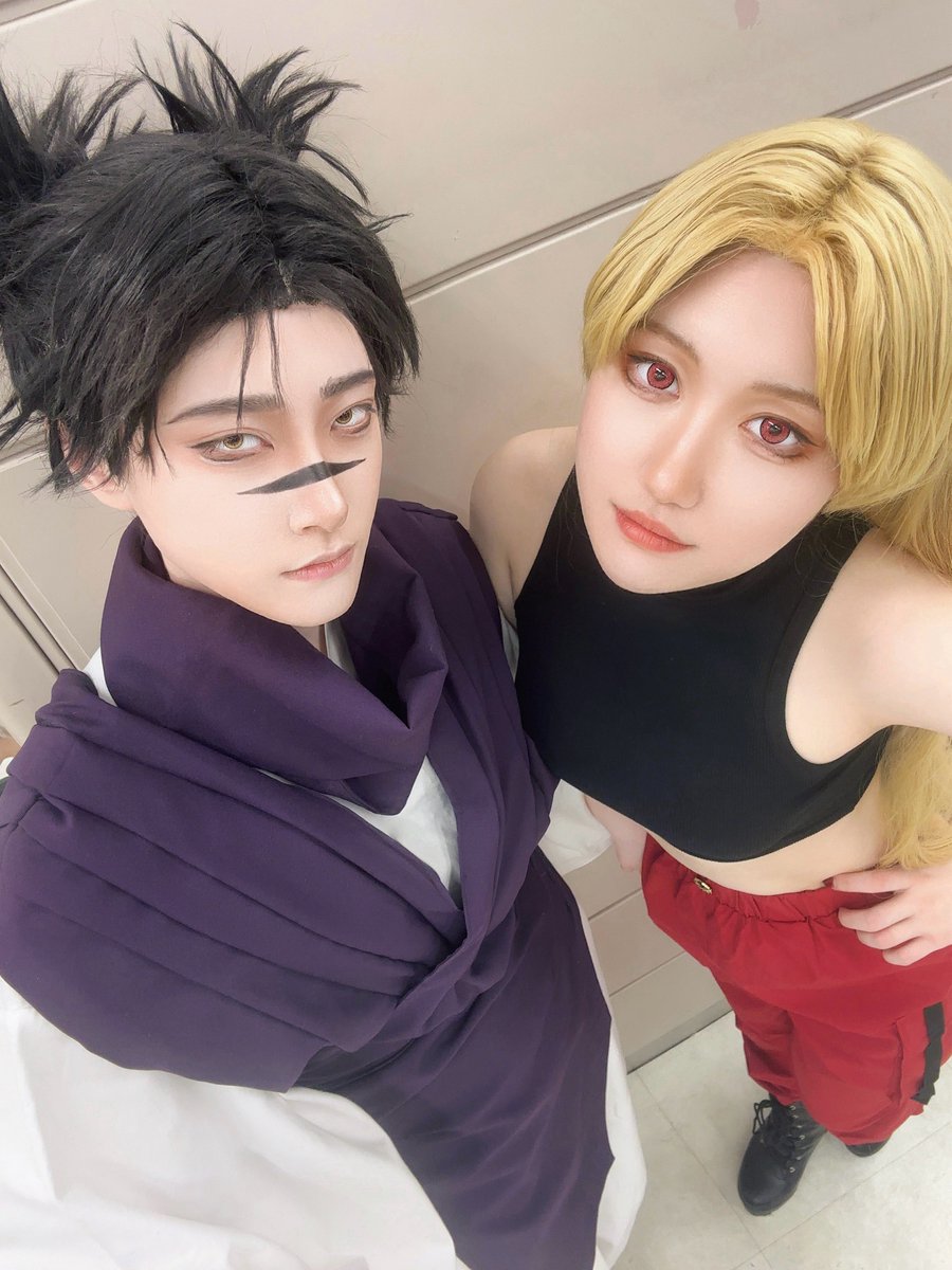 ※cos 呪術
今日のアコスタは久々の呪！
九十九で、お兄ちゃんといっしょでした！
お話ししてくれた人ありがとうございました✨
#アコスタ池袋