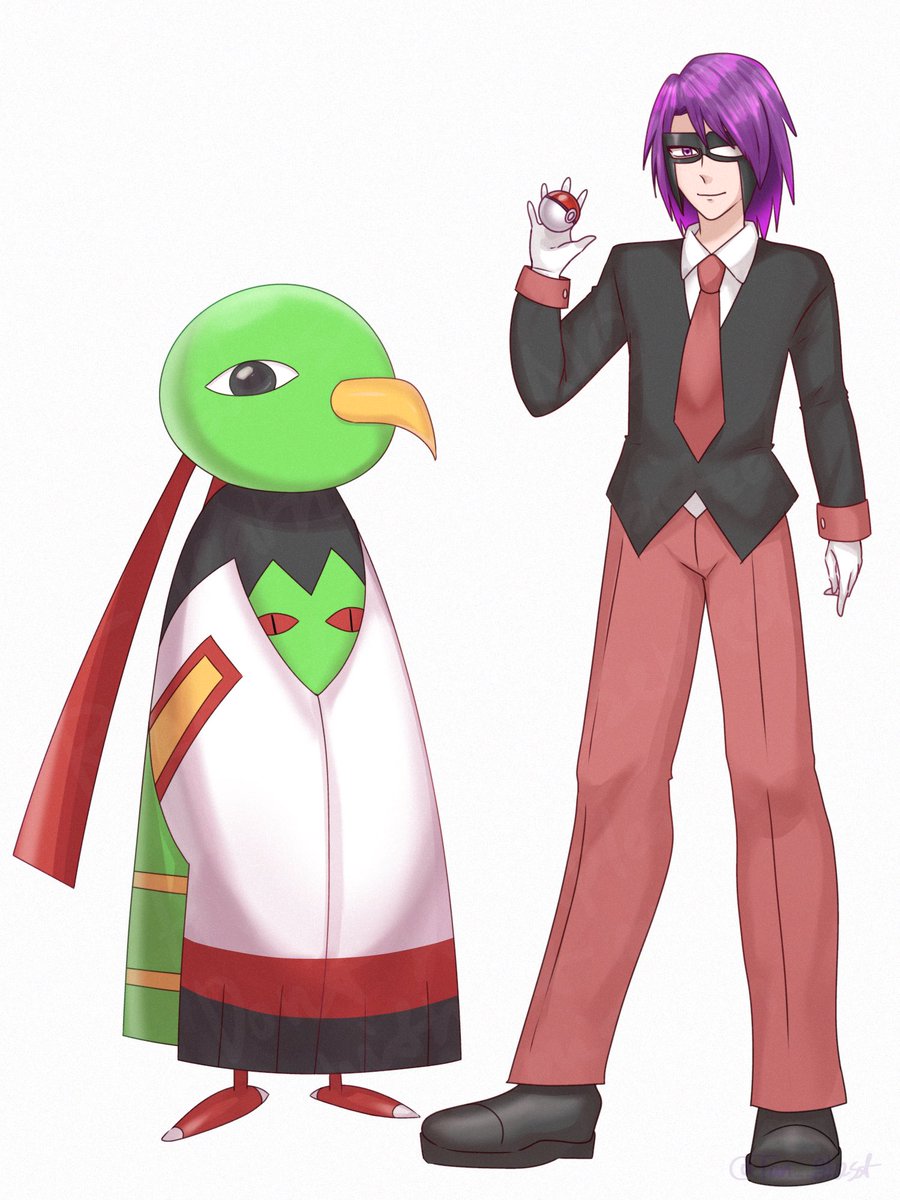 #pkmn30周年祝おうぜ
素敵な企画に参加させていただきました！
旧デザイツキとネイティオ描かせていただきました🎭
30周年おめでとうございます㊗️