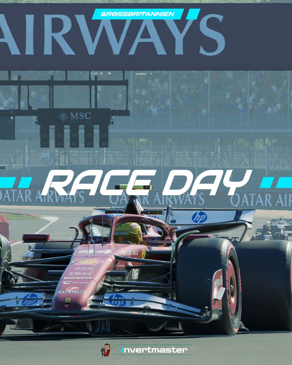 Silverstone wartet. Heute um 15 Uhr öffnet die Heimat des britischen Rennsports wieder ihre Tore.

#GloriaWM #BritishGP 🇬🇧 #F1 #F125