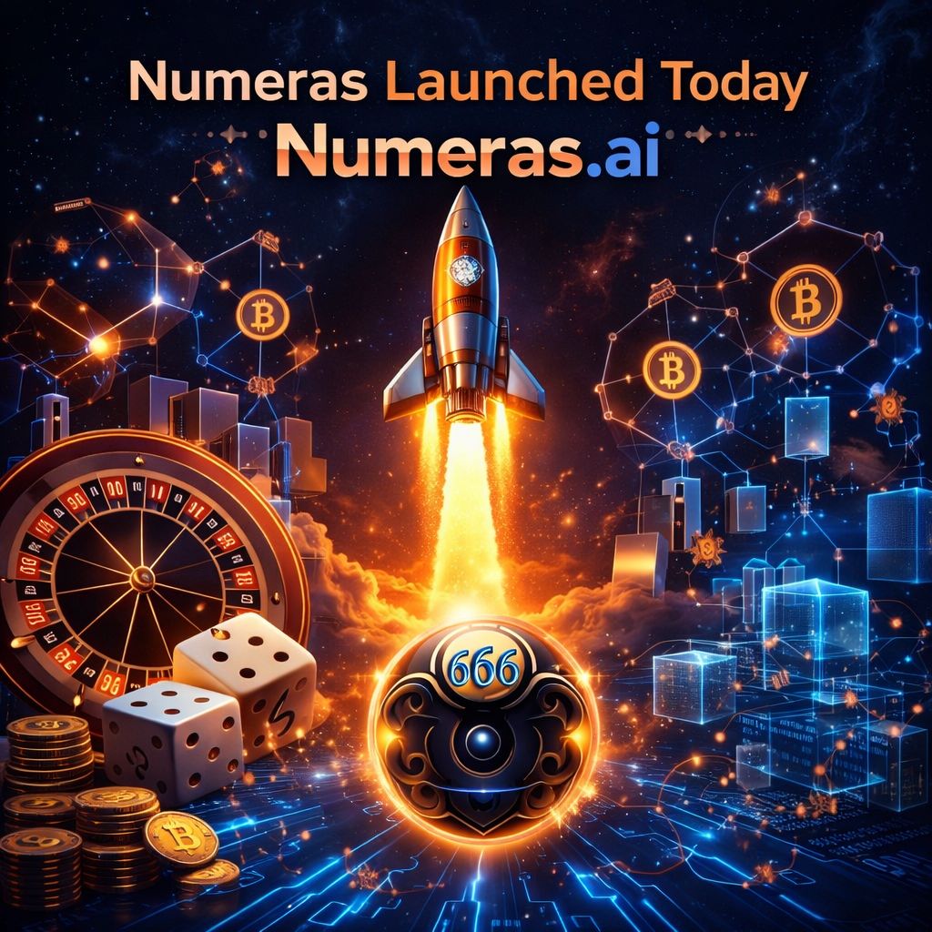 🚀 NUMERAS.AI LAUNCHED TODAY 

AI-powered number gaming built on blockchain.

🔢 Smart number system
⛓ On-chain &amp; transparent
🤖 AI-driven logic
💰 Fast, fair rewards

Not just betting — the evolution of decentralized gaming.

👇 Join now: 
numeras.ai