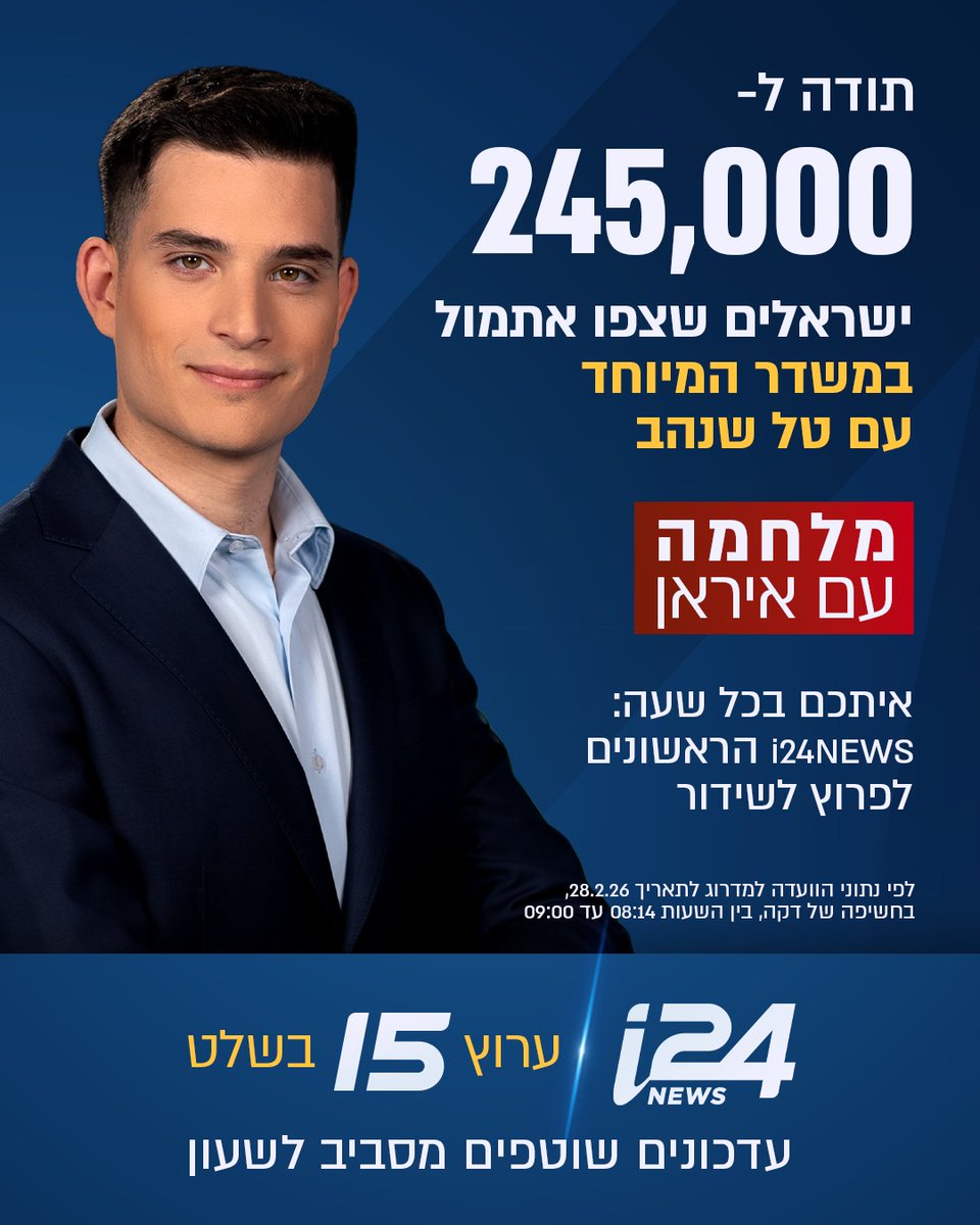 i24NEWS tweet media
