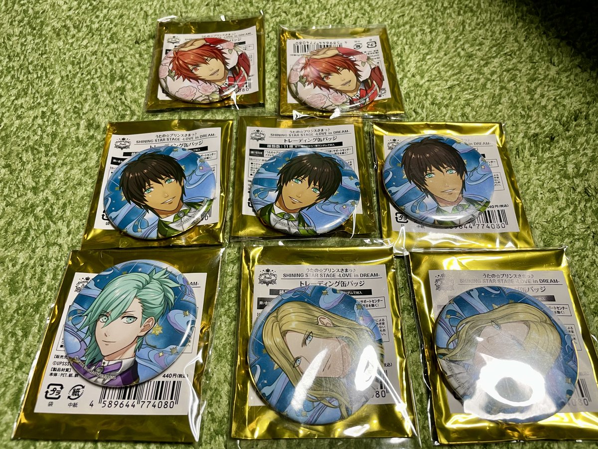 うたプリ セシル 缶バッジ SSS2 讓渡】 うたプリ SHINING STAR STAGE LOVE in DREAM SSS 譲)缶バッジ