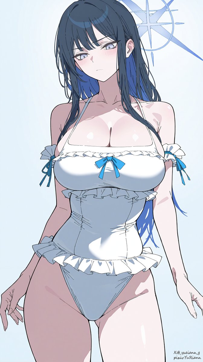 どっちが好き？
←黒
　　　　　　　    白→
錠前サオリ / Joumae Saori

#ブルアカ #BlueArchive
SFW illustration