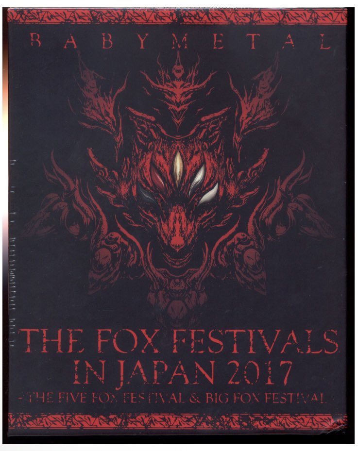 通販情報】 Blu-ray #BABYMETAL THE FOX FESTIVALS IN JAPAN 2017